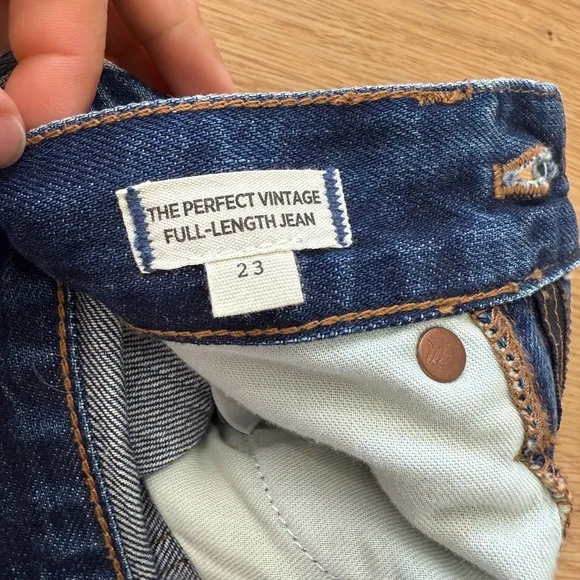 Madewell The Perfect Vintage Full-Length Jean