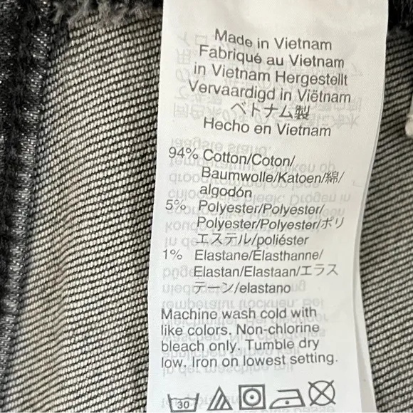 Madewell The Perfect Vintage Jean In Lunar Wash Size 24