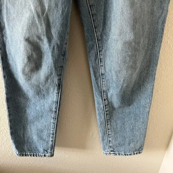 Madewell Women's The Mom Jeans Size 27 Melva Wash Style K9935 High Rise