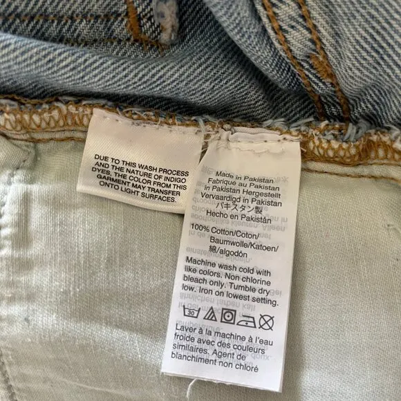 Madewell Women's The Mom Jeans Size 27 Melva Wash Style K9935 High Rise