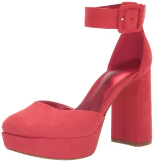 Marc Fisher Women's Naina Pump, Red, 5