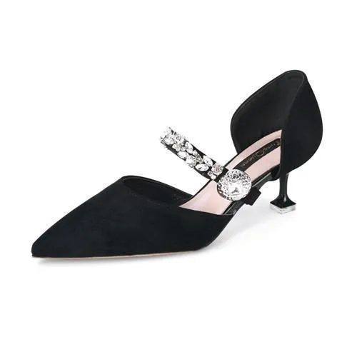Mary Jane Baby Heel Fashion Pumps