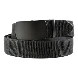 Maxx Carry Black EDC Tactical Gun Belt Reinforced Liner Ratchet Track Technology Design Adjustable up to 50"