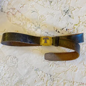 Memphis Tech Leather Belt