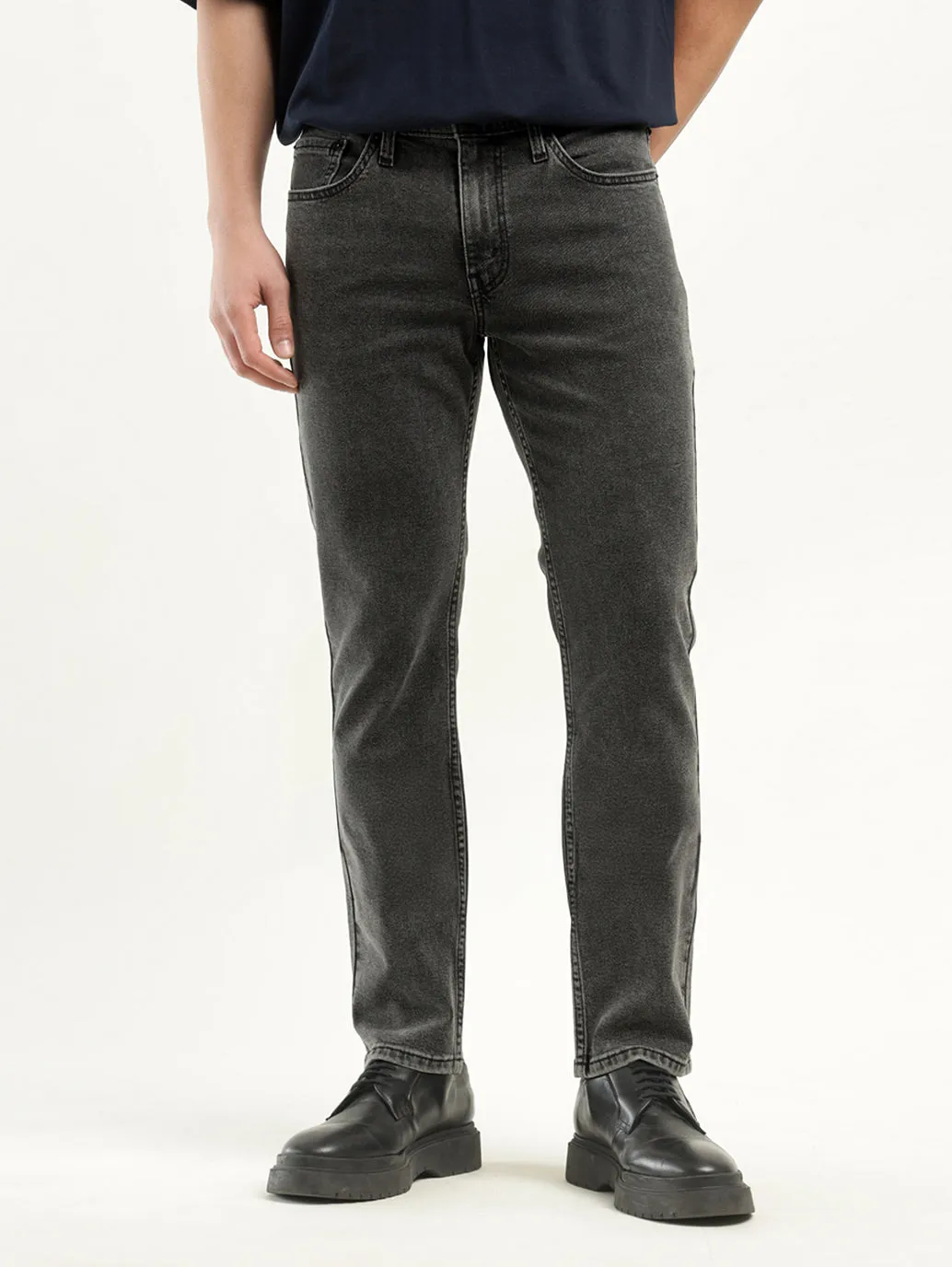 Men's 511 Black Slim Fit Mid Rise Jeans
