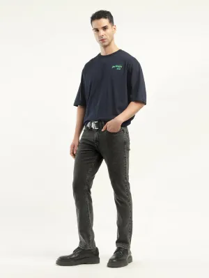 Men's 511 Black Slim Fit Mid Rise Jeans
