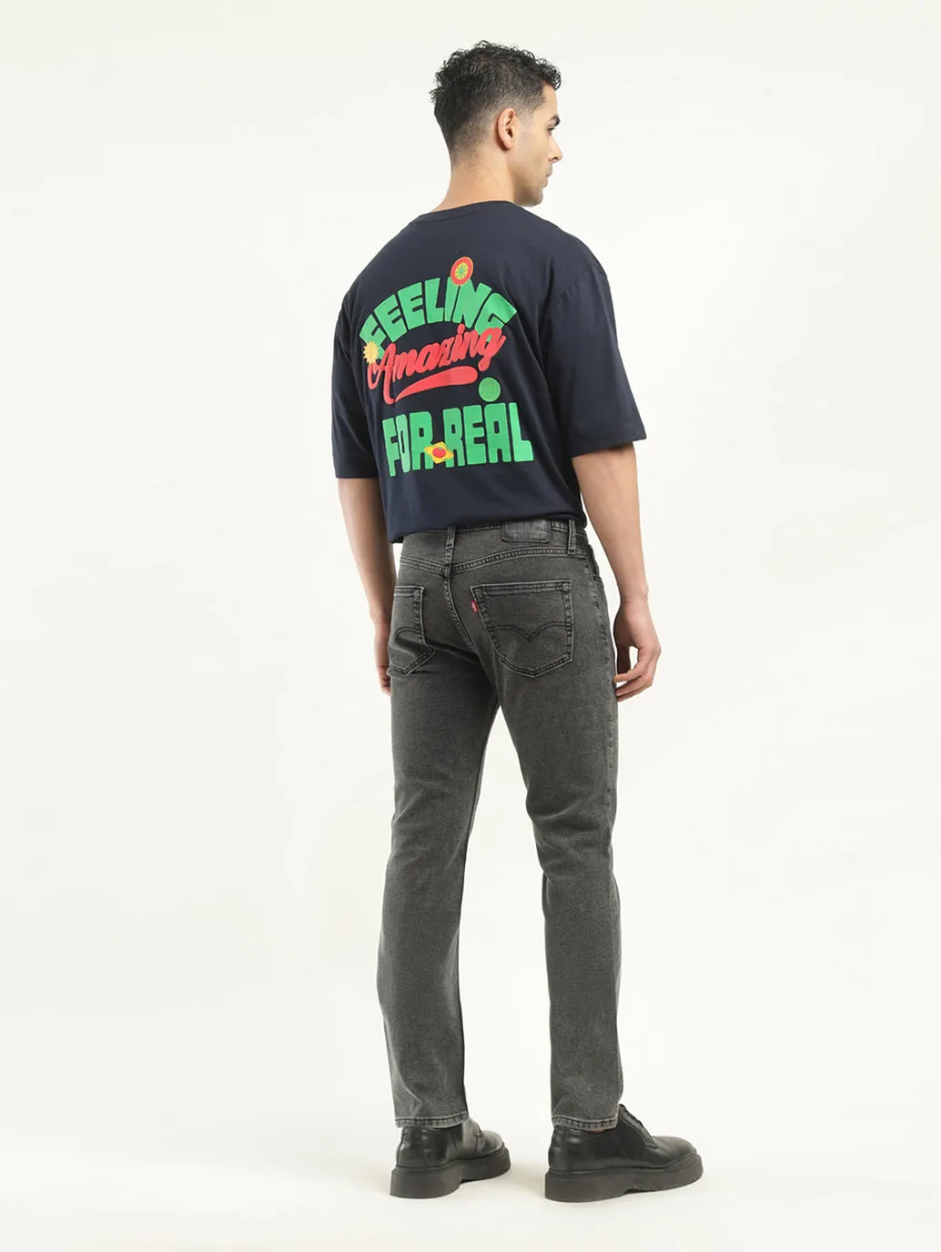 Men's 511 Black Slim Fit Mid Rise Jeans
