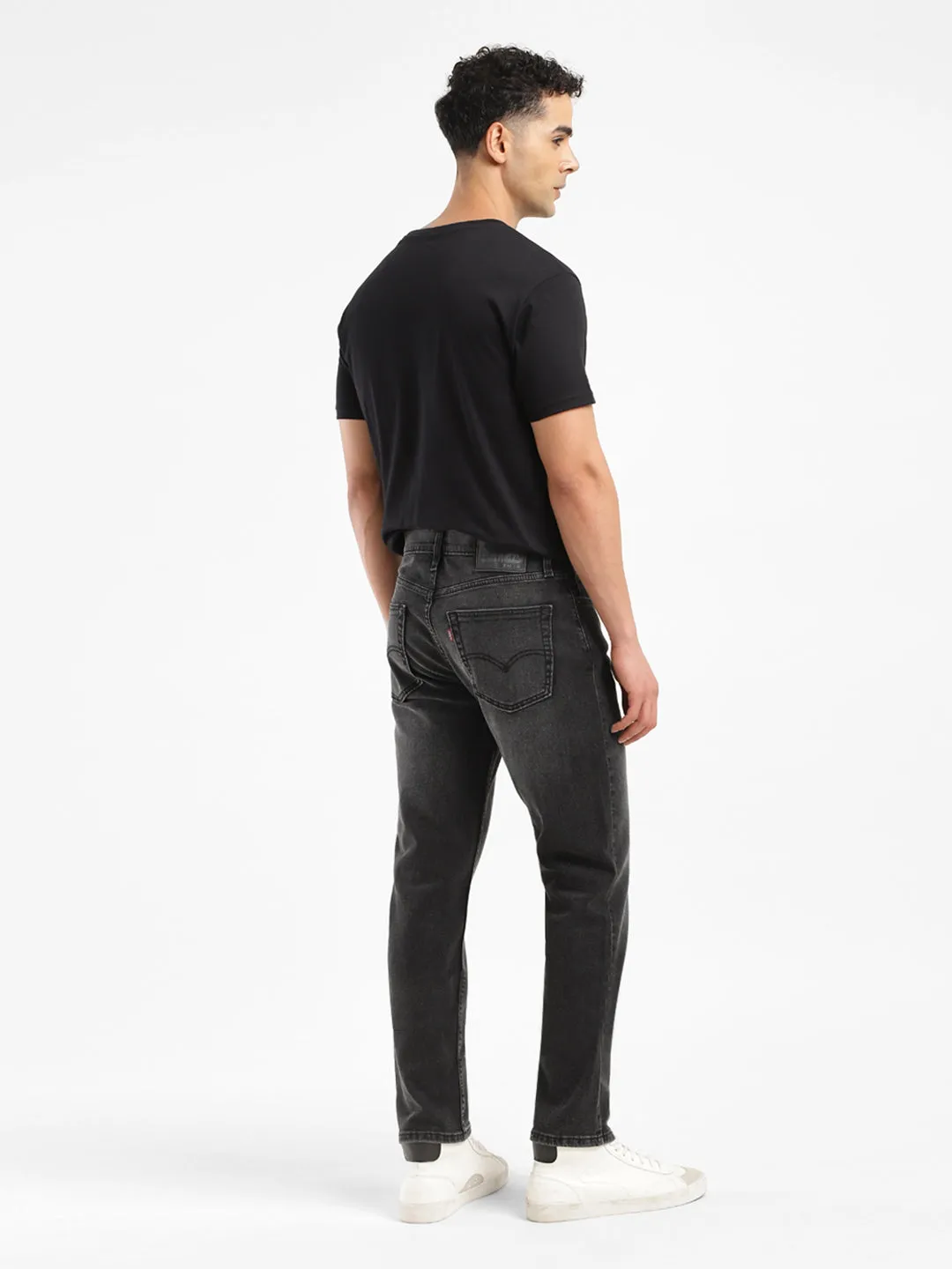 Men's 511 Black Slim Fit Mid Rise Jeans