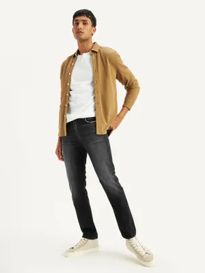 Men's 511 Black Slim Fit Mid Rise Jeans