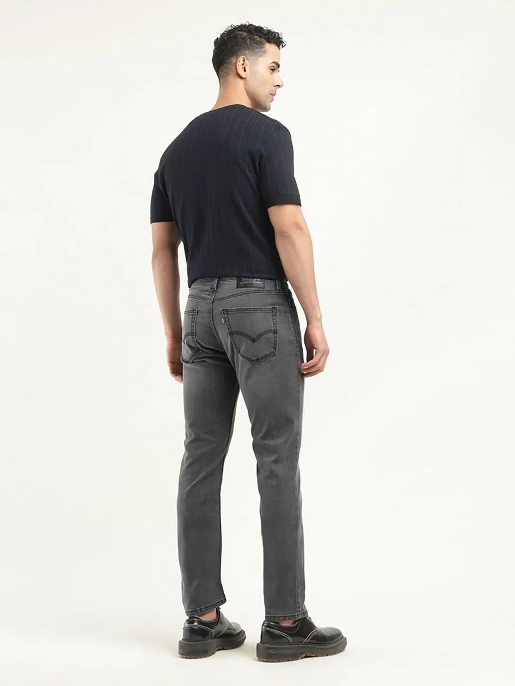 Men's 511 Black Slim Fit Mid Rise Jeans