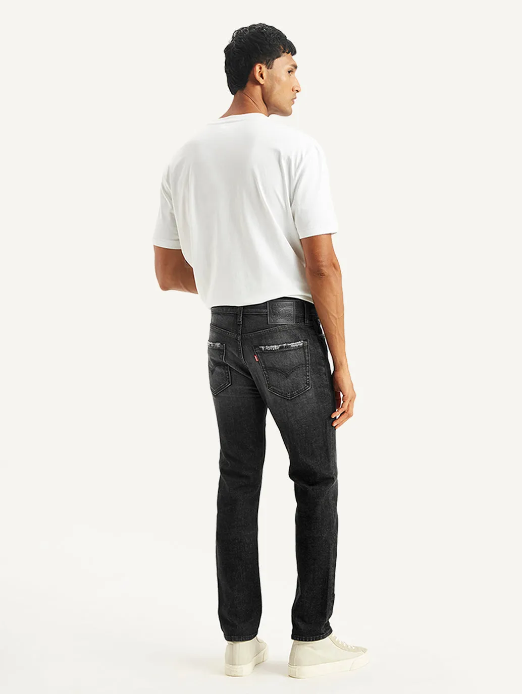 Men's 511 Black Slim Fit Mid Rise Jeans