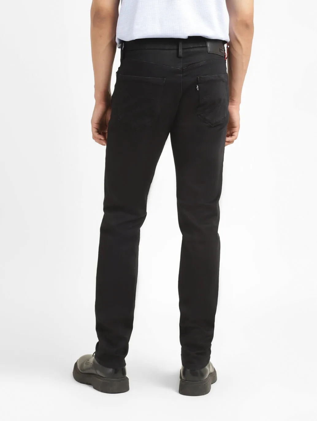 Men's 511 Black Slim Fit Mid Rise Jeans