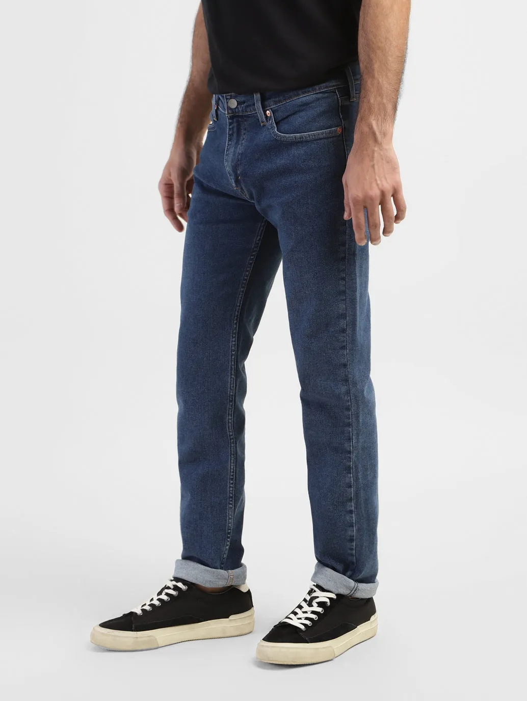 Men's 511 Blue Slim Fit Mid Rise Jeans
