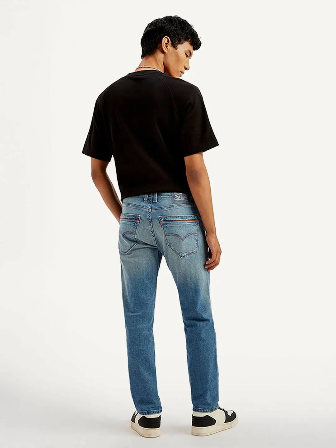Men's 511 Blue Slim Fit Mid Rise Jeans