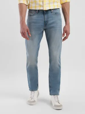 Men's 511 Blue Slim Fit Mid Rise Jeans