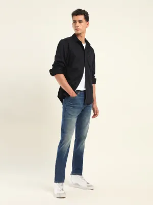 Men's 511 Blue Slim Fit Mid Rise Jeans