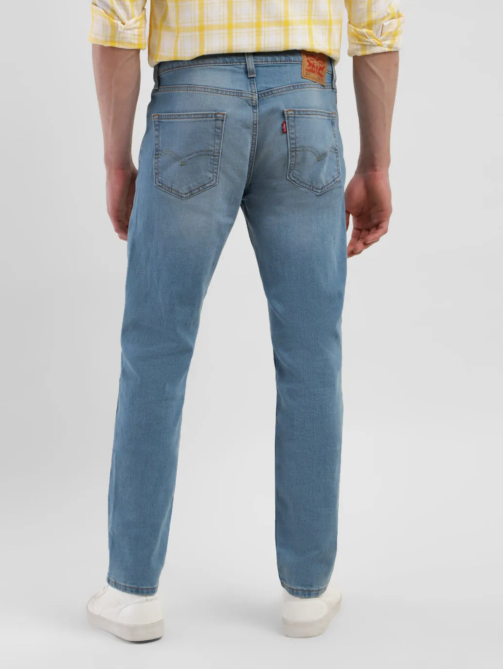 Men's 511 Blue Slim Fit Mid Rise Jeans