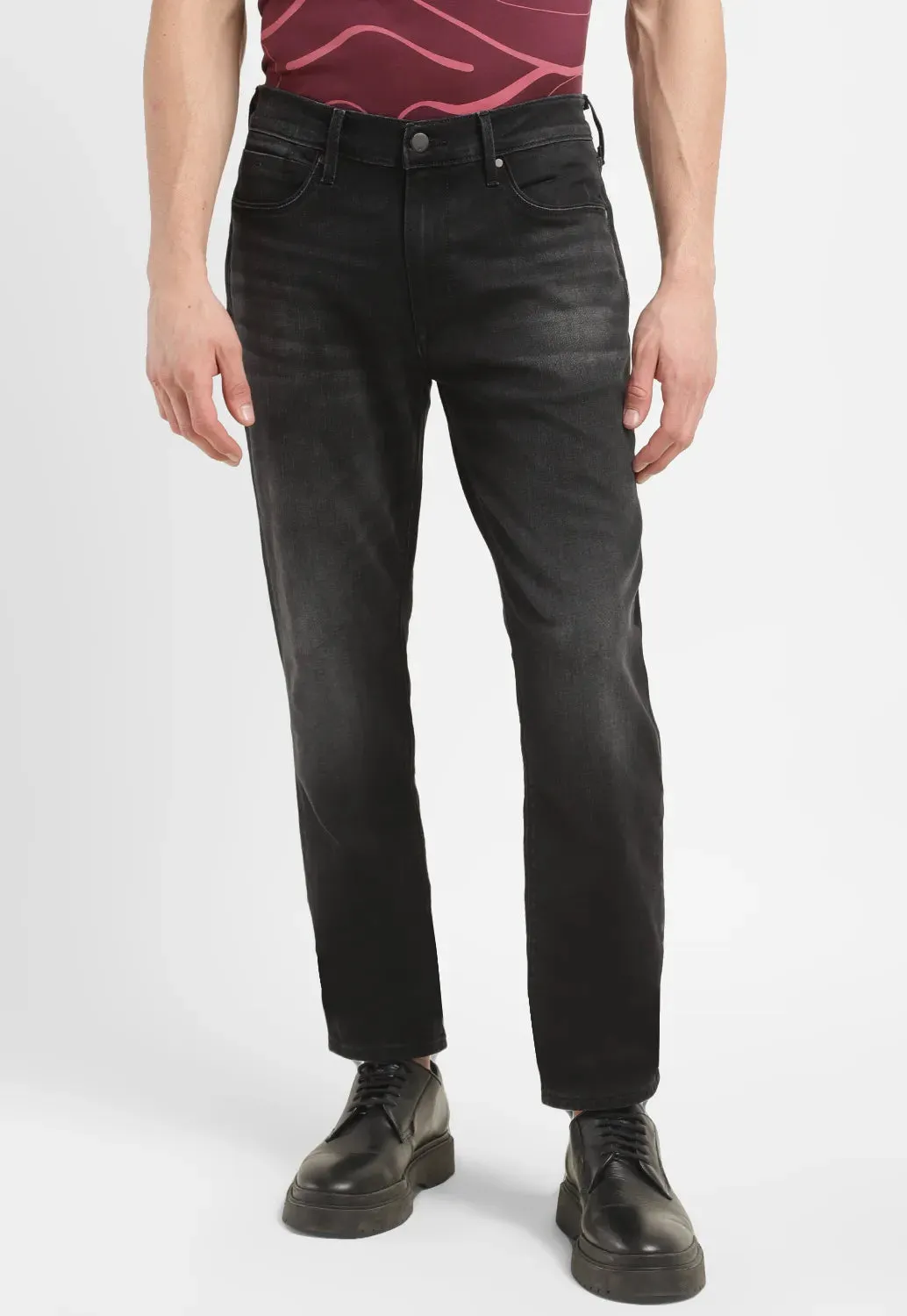 Men's 511 Charcoal Grey Slim Fit Mid Rise Jeans