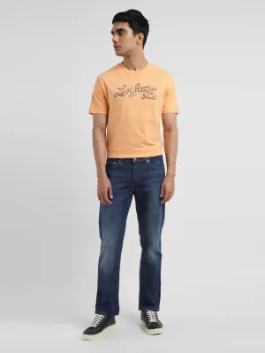 Men's 511 Dark Blue Slim Fit Mid Rise Jeans