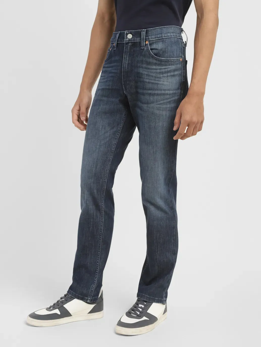Men's 511 Dark Indigo Slim Fit Mid Rise Jeans