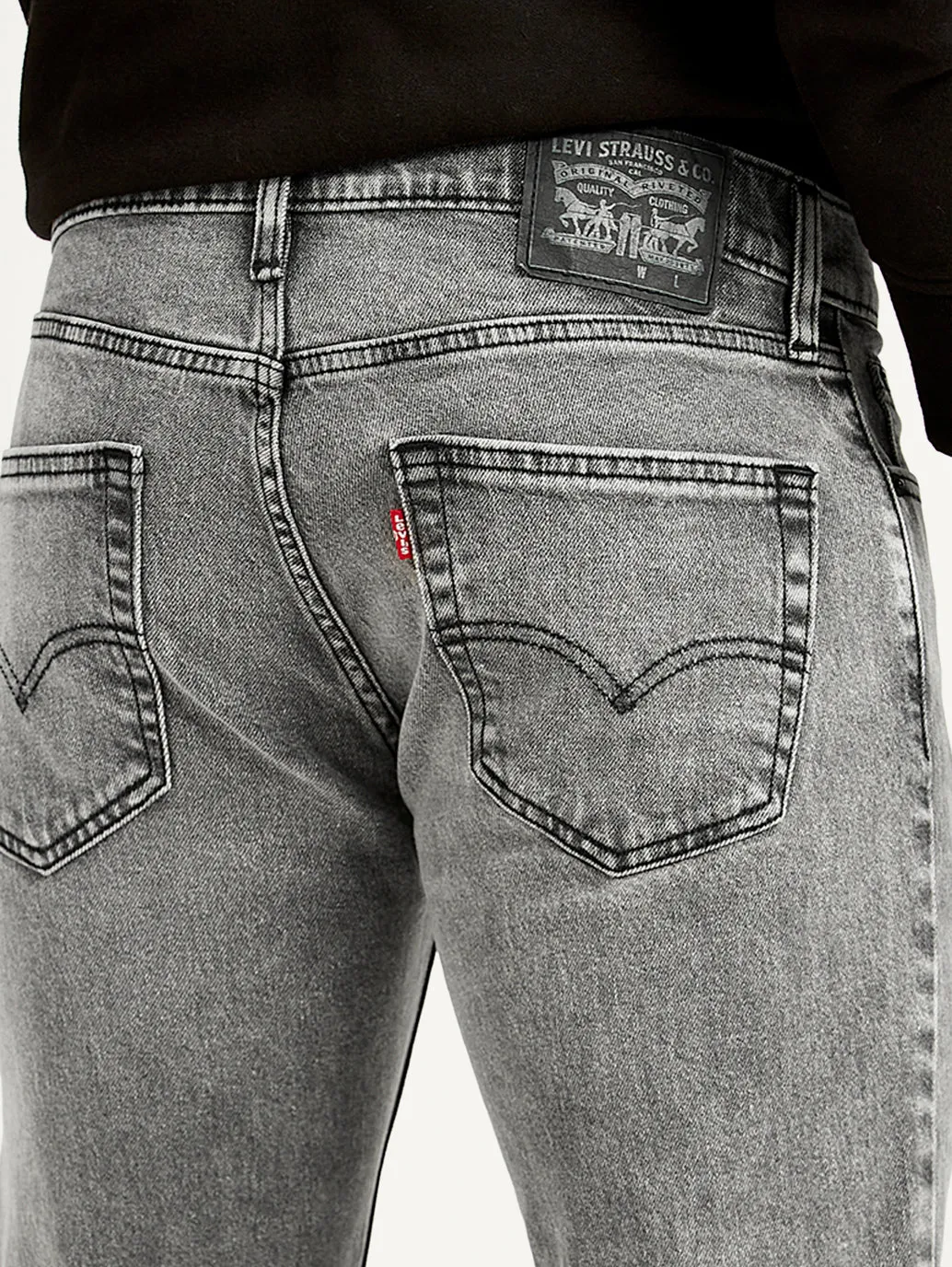 Men's 511 Grey Slim Fit Mid Rise Jeans