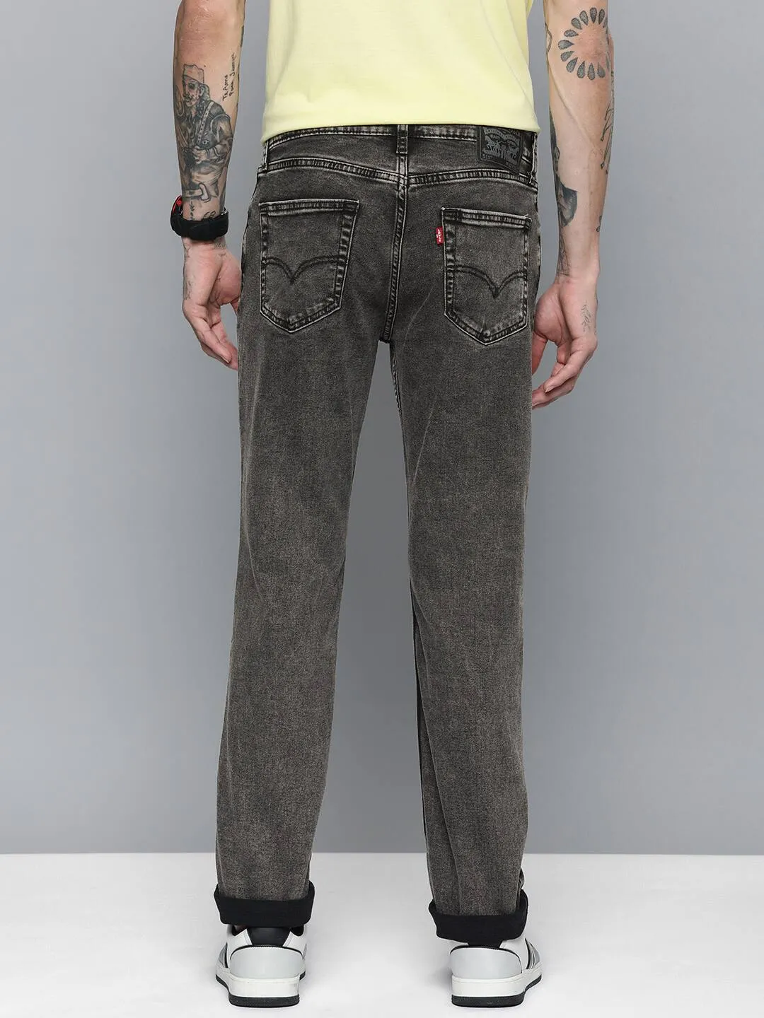 Men's 511 Grey Slim Fit Mid Rise Jeans