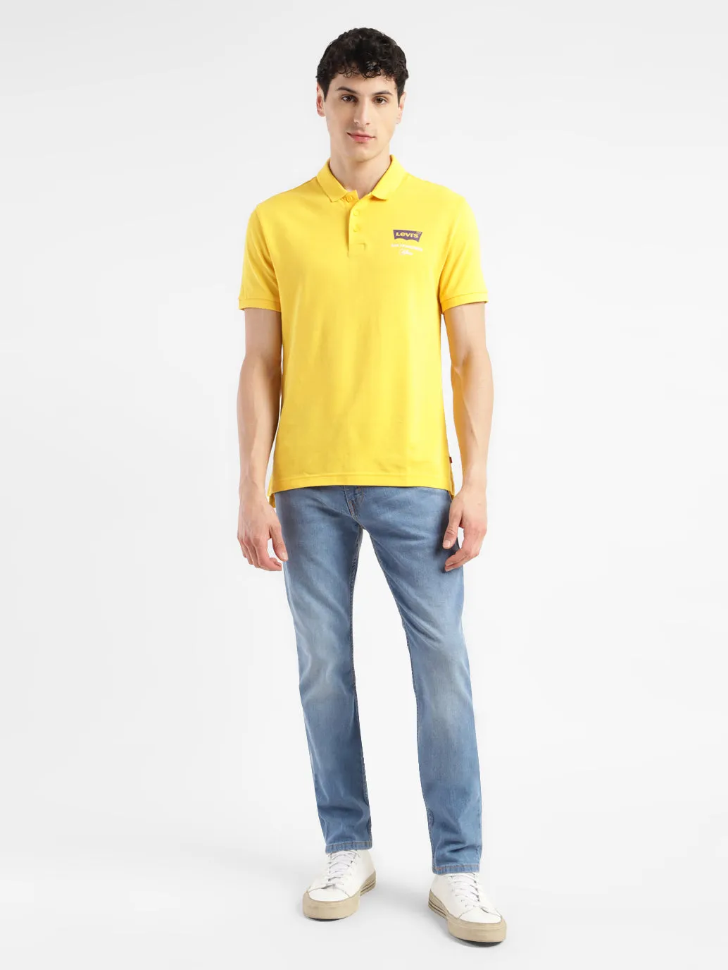 Men's 511 Light Blue Slim Fit Mid Rise Jeans