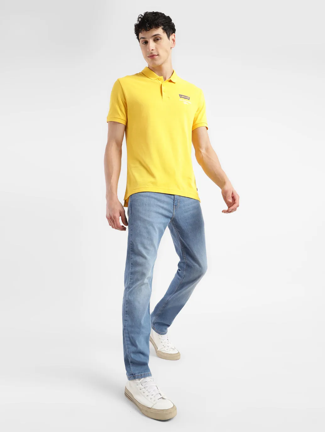 Men's 511 Light Blue Slim Fit Mid Rise Jeans