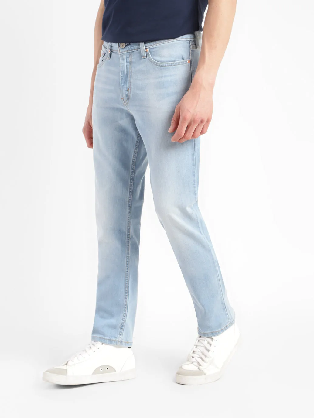 Men's 511 Light Blue Slim Fit Mid Rise Jeans