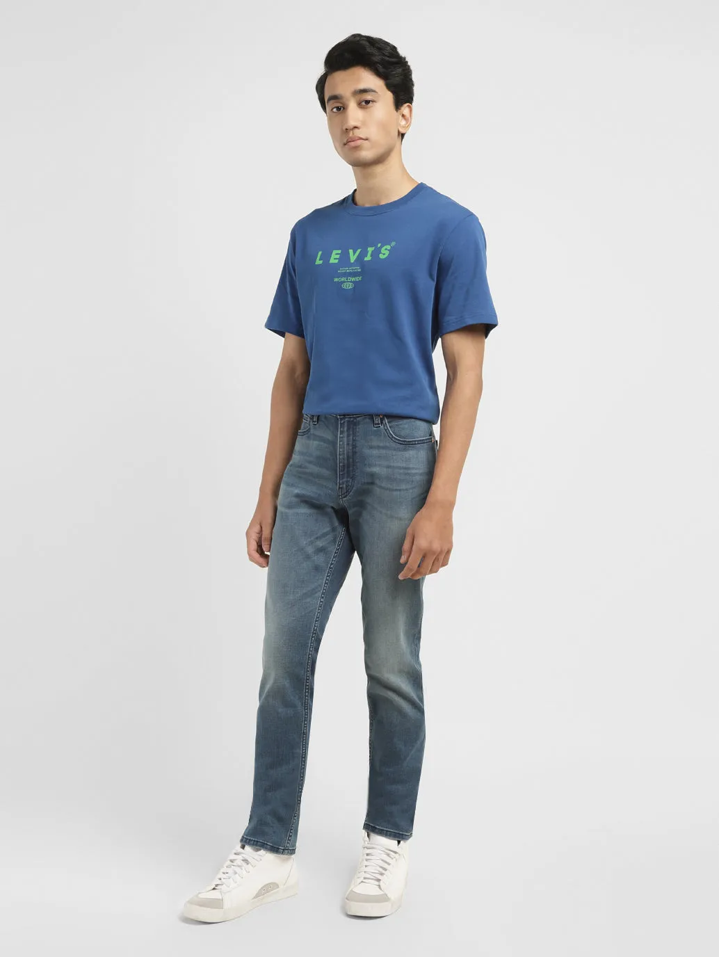 Men's 511 Mid Indigo Slim Fit Mid Rise Jeans