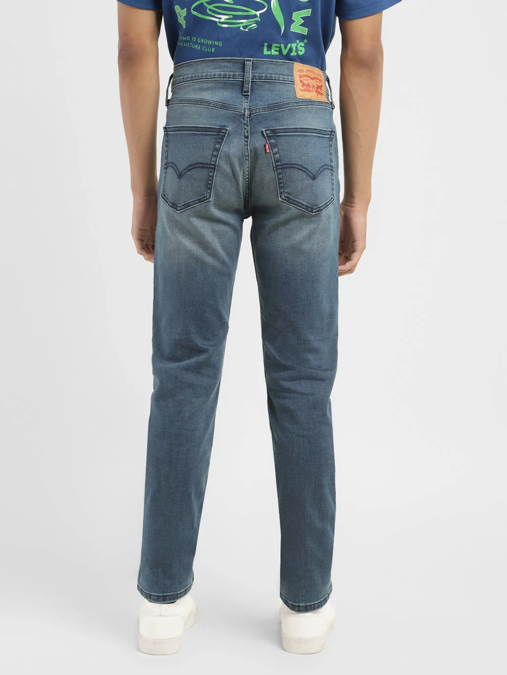 Men's 511 Mid Indigo Slim Fit Mid Rise Jeans