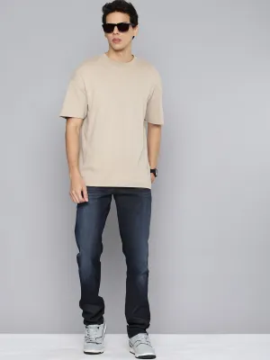Men's 511 Navy Blue Slim Fit Mid Rise Jeans