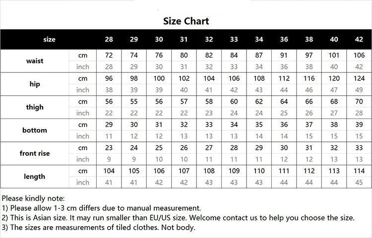 Men's big size Casual classic stretch denim pants