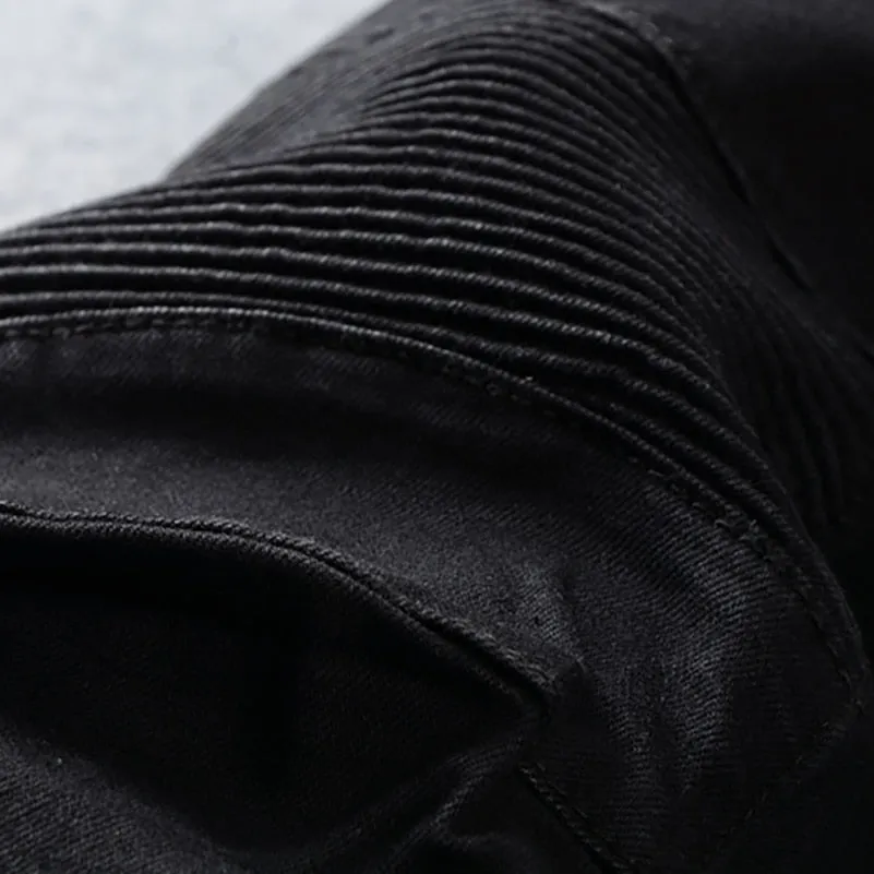 Men's big size Casual classic stretch denim pants