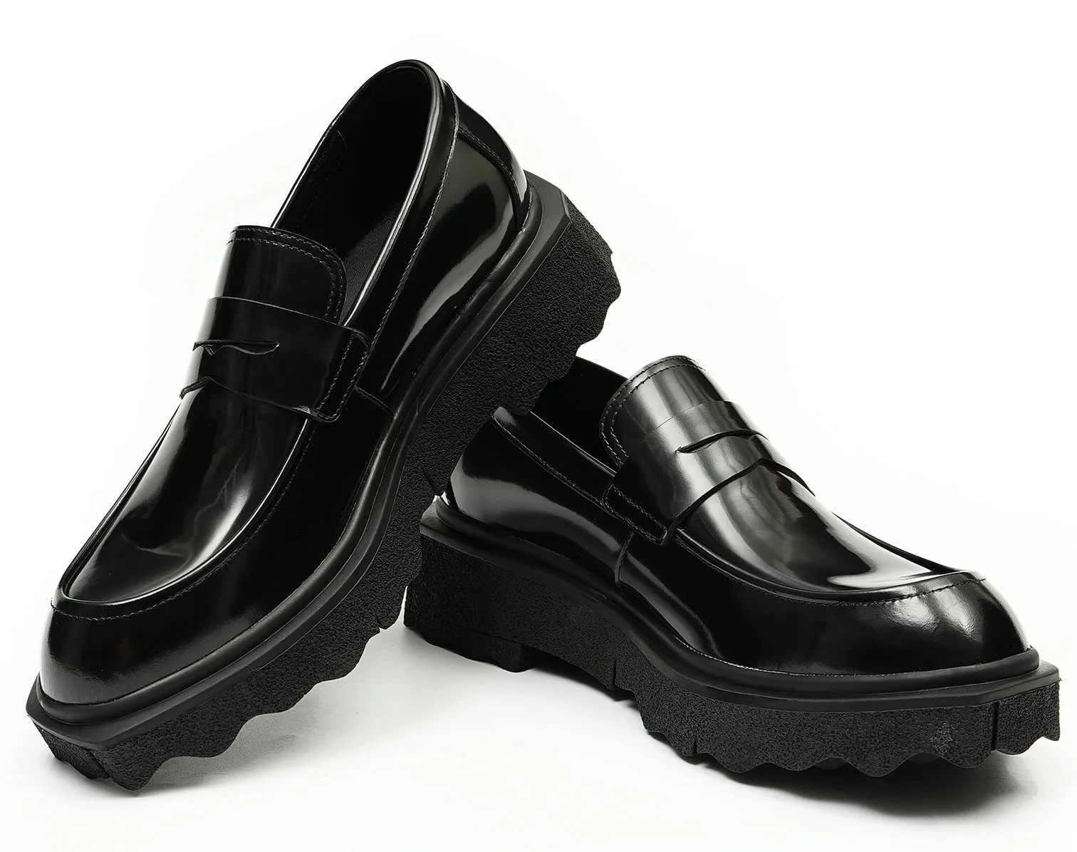 Men's Fashion Thick Sole Penny Loafers