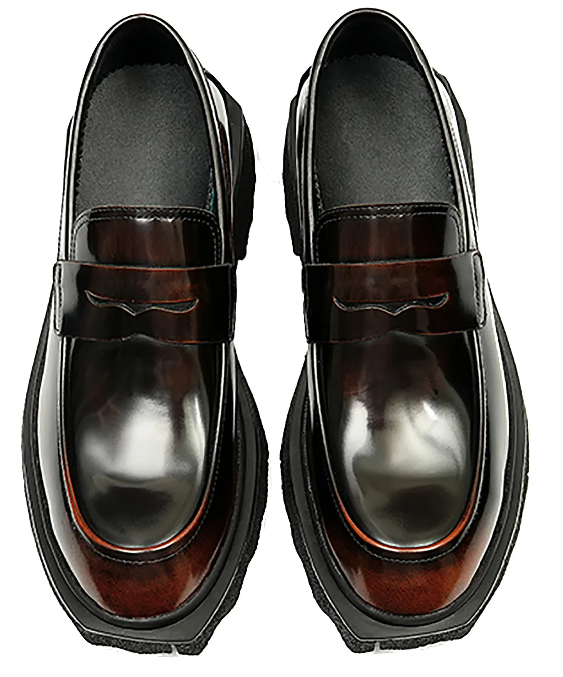 Men's Fashion Thick Sole Penny Loafers