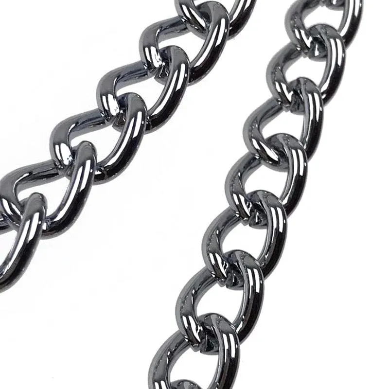 Metal Punk Rock Layered Chain Keychain