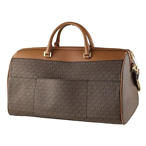 Michael Kors Extra Large Top Zip Duffle Bag (Brown)