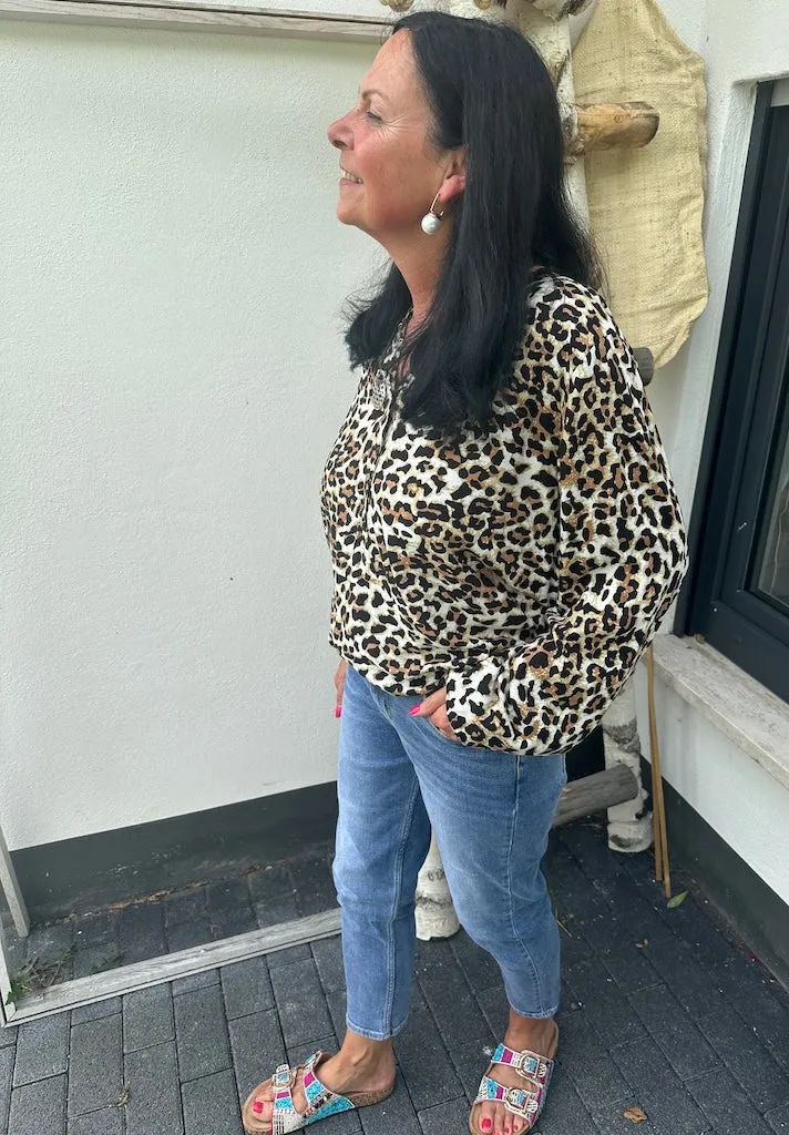 Mittelblaue WolffMode Jeans mit Stretchbund