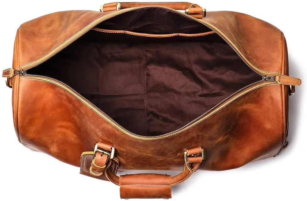 Monaco Leather Duffel