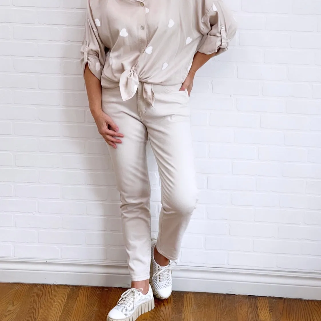 My Tina Sandy Mom Jeans