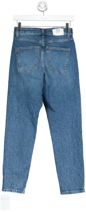 New Look Blue Beverley Mom Jean UK 6