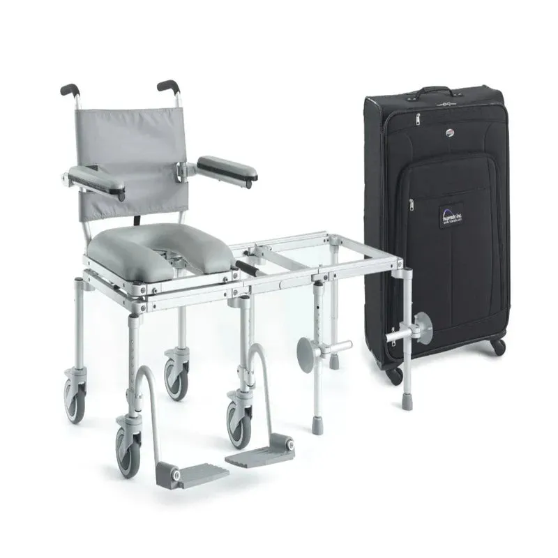 Nuprodx MC6000TX Travel Commode Chair And Tub Access Slider