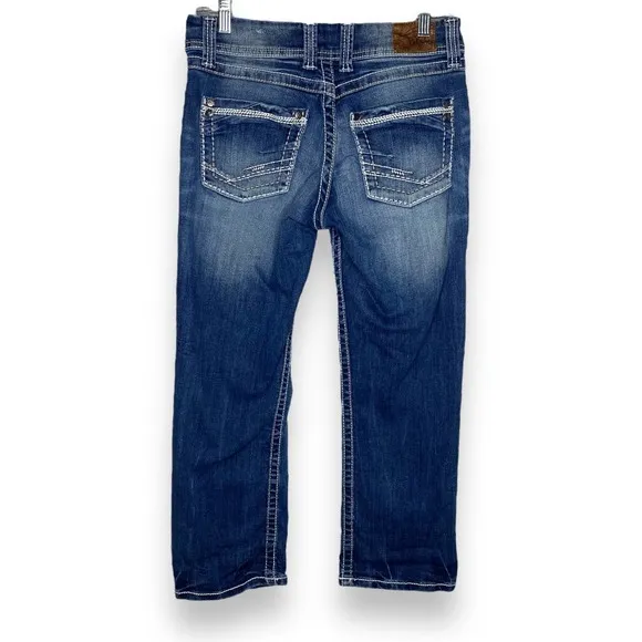 NWOT BKE Harper Stretch Cropped Denim Jeans Size 28