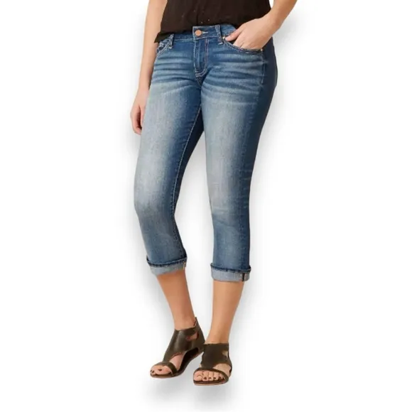 NWOT BKE Harper Stretch Cropped Denim Jeans Size 28