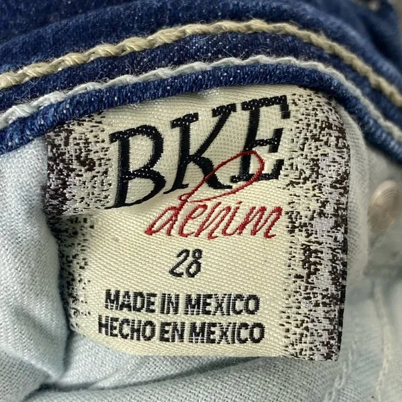 NWOT BKE Harper Stretch Cropped Denim Jeans Size 28