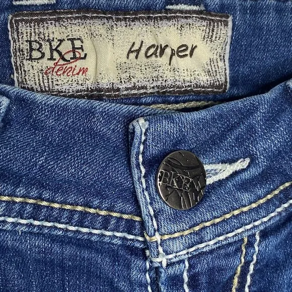 NWOT BKE Harper Stretch Cropped Denim Jeans Size 28