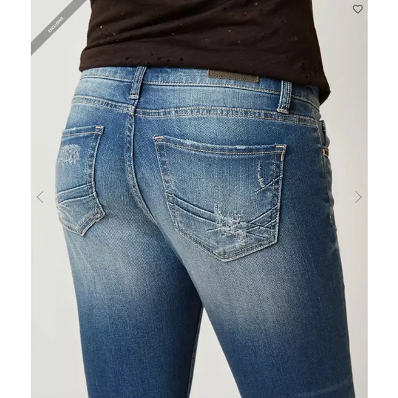 NWOT BKE Harper Stretch Cropped Denim Jeans Size 28