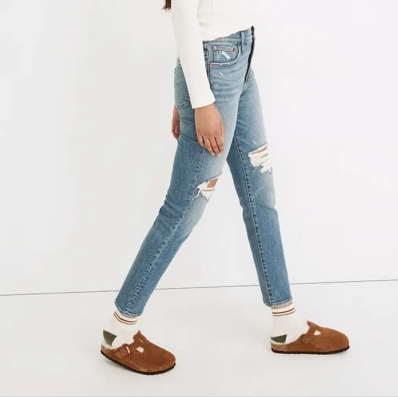 NWT Madewell Medium Denman Wash Perfect Vintage Jean 24