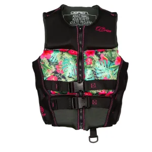 O'BRIEN WMS FLEX V-BACK FLORAL CERTIFIÉE CANADA/USA